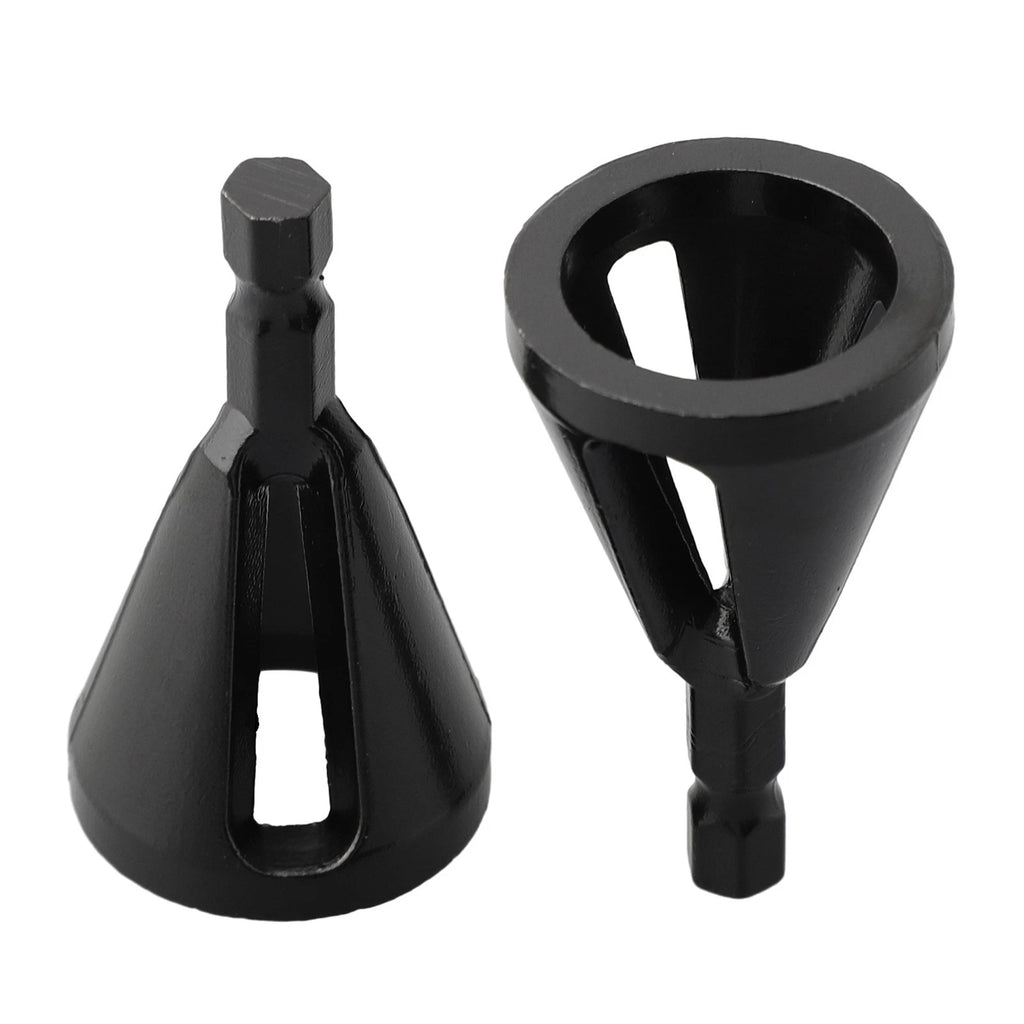 Deburring External Chamfer Tool Drill Bit Set for Universal Use (2 Pack)