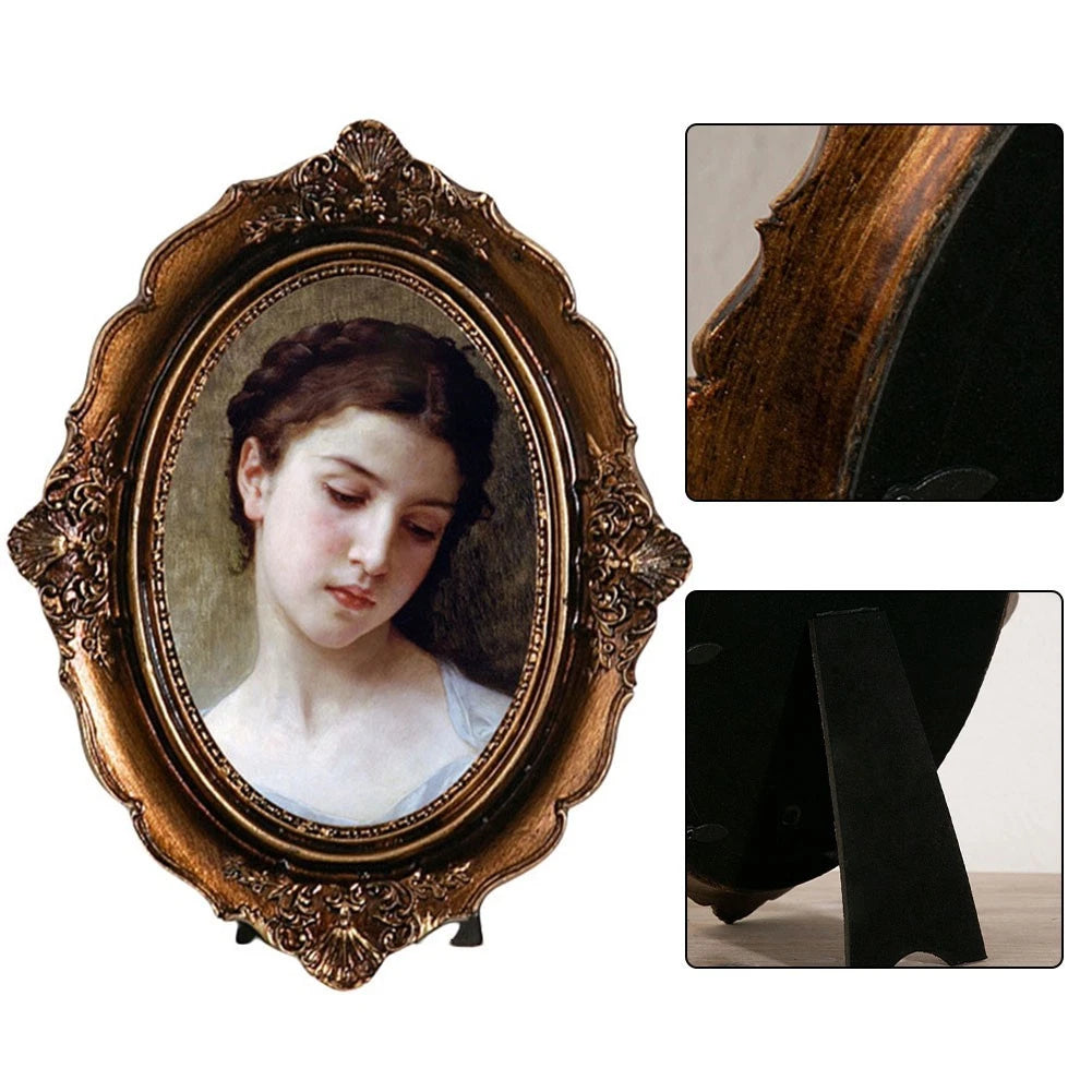 Elegant Frame Antique Picture Frame for Classic Interior Accent