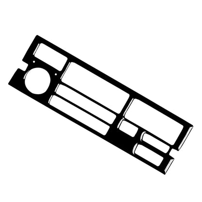 Piano Black Radio CD Panel Cover Trim for BMW 3 Series E36 (1994–1996)