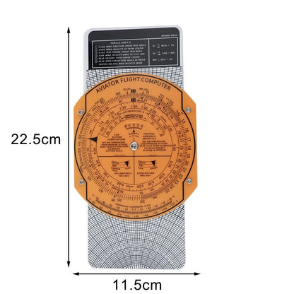 Aviation Plotter Calibrated Scale for Precision Measurements