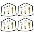 4X Carburetor Repair Kit for Kawasaki 440 LTD KZ440A 750 LTD KZ750H (1980–1983)