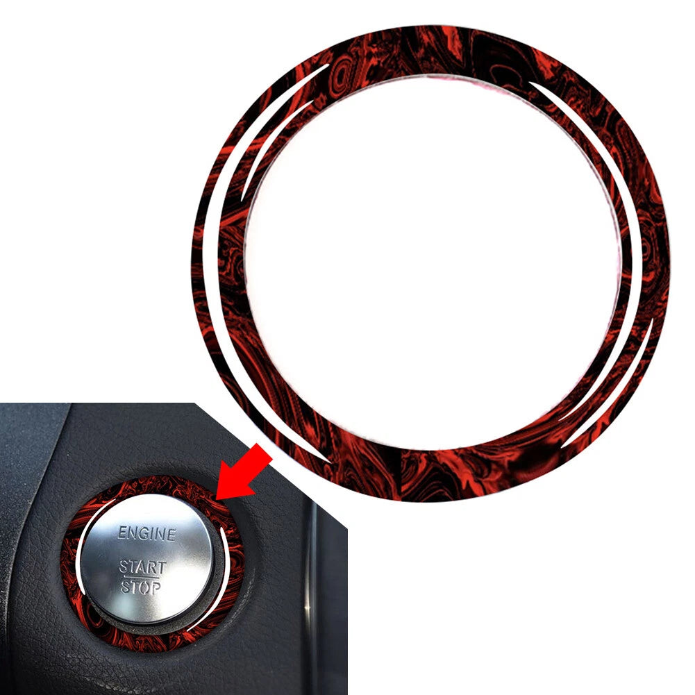 Engine Push Start Button Ring Trim for Mercedes Benz (All Models)