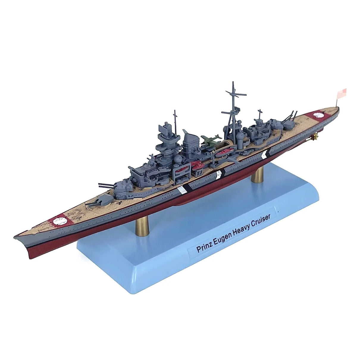 1/1000 Diecast Alloy WWII German Prinz Eugen Heavy Cruiser Model