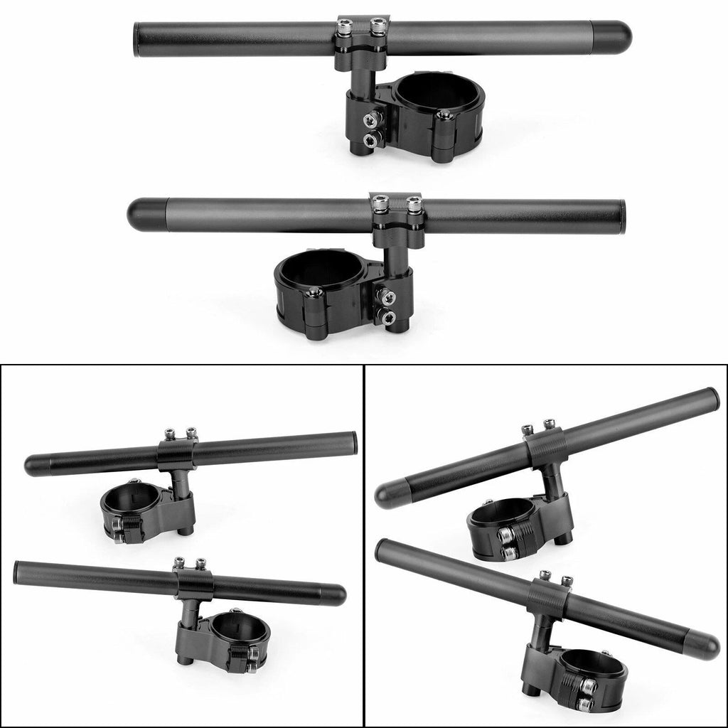 Adjustable CNC Billet Clip Ons Handlebar Kit for Universal 47mm