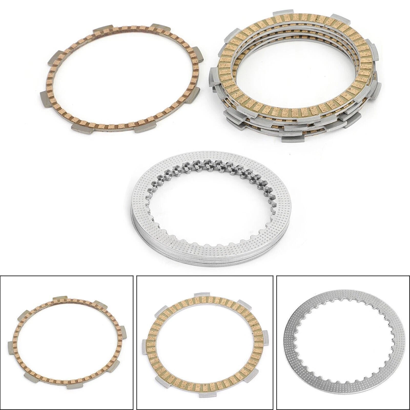 Clutch Kit Steel & Friction Plates for Honda CB Hornet CBR VTZ VT VTR 250 (1986–2010)