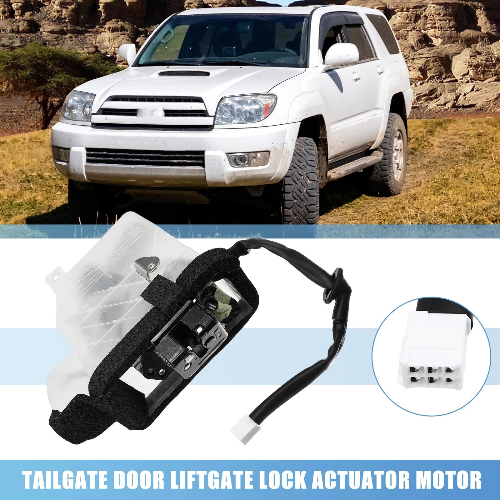 Tailgate Lock Trunk Latch Actuator for Toyota 4Runner (2003–2009) 69110-35090