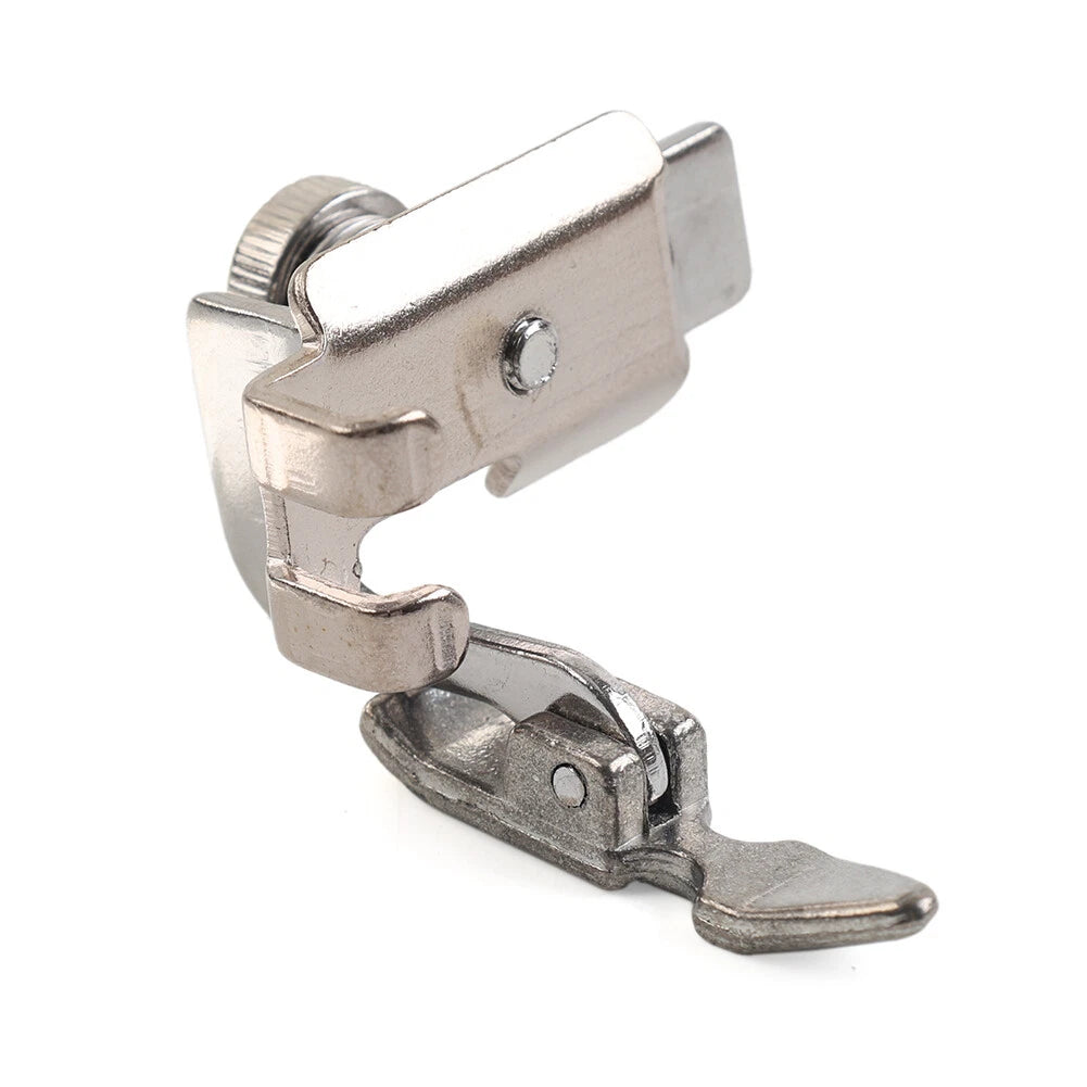 Adjustable Zipper Cording Foot #55510 for Sewing Machine (Silver)