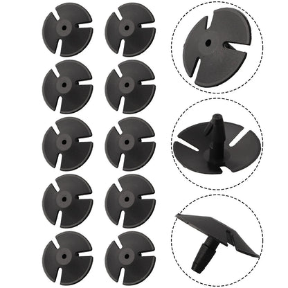 Set of 10 Hood Retainer Clips for Car (4428987)