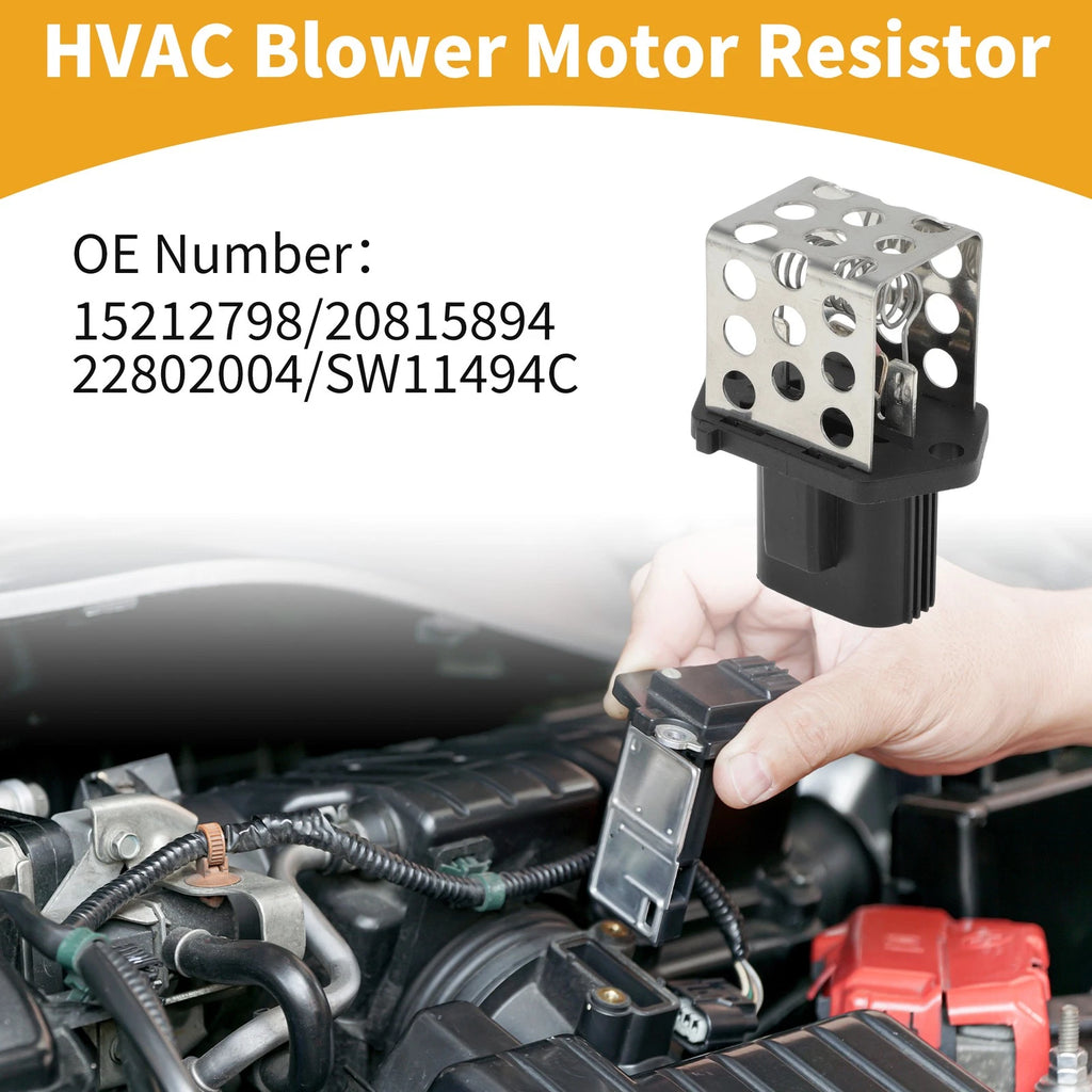 HVAC Blower Motor Resistor for Chevrolet Silverado 1500 (2007–2013)