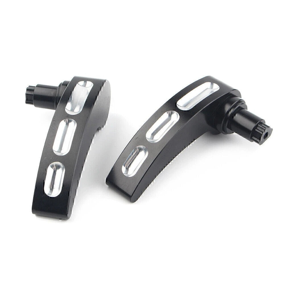 Motorcycle Saddlebag Lid Lifter Latch Levers For Harley Road Glide 2014-17 Black