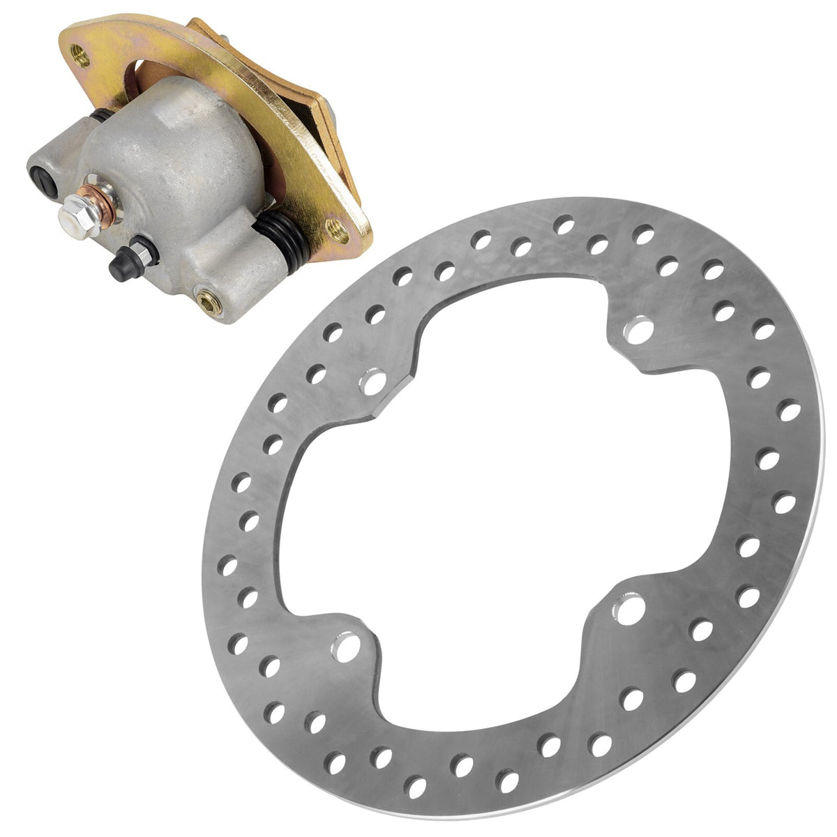 Rear Brake Disc and Caliper Replacement for Polaris Scrambler XP 1000 (2014)