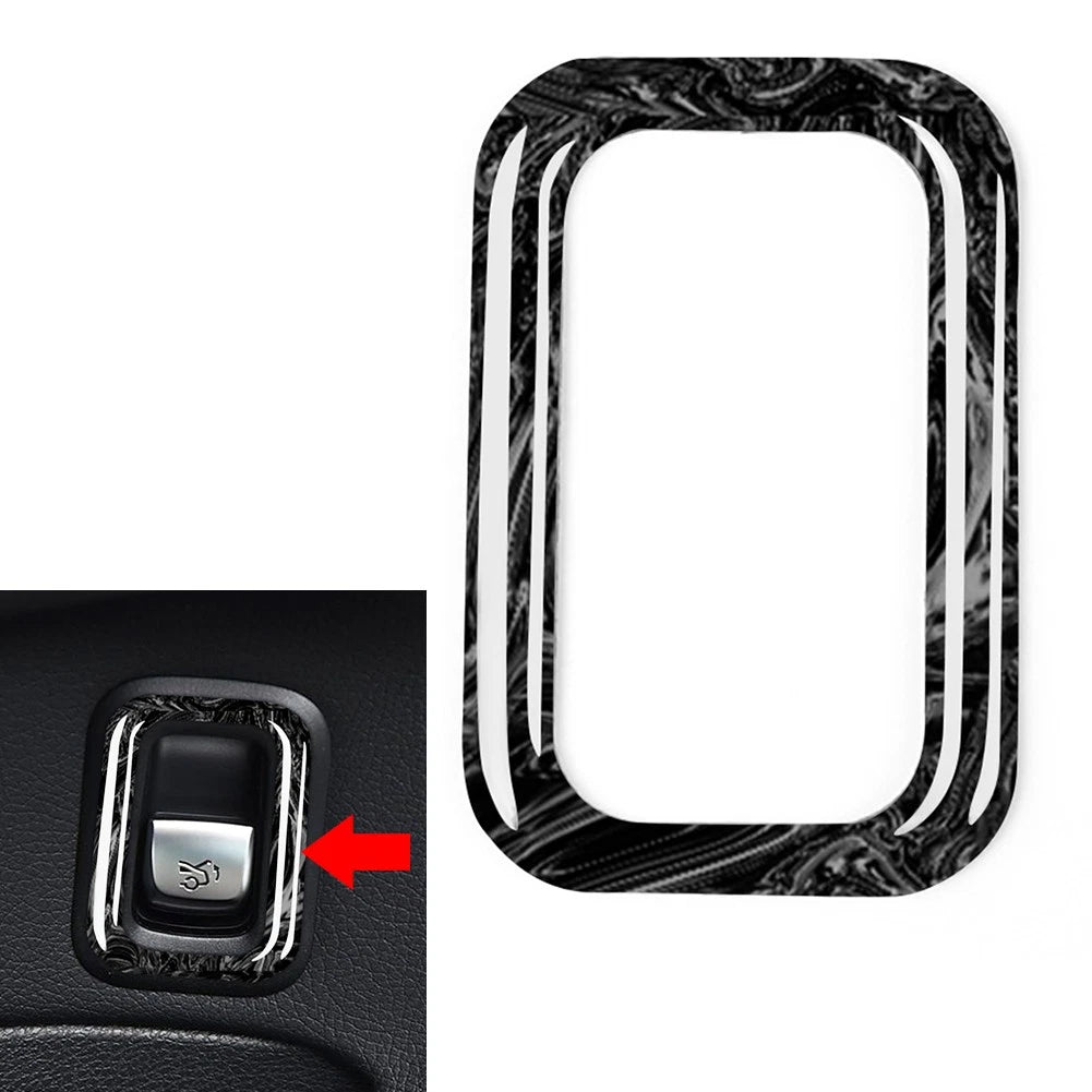 Trunk Switch Button Cover Trim for Benz C Class W205 (2015–2020), GLC Class X253 (2016–2020)