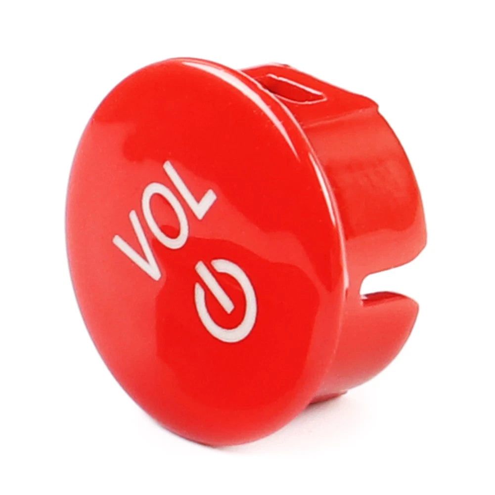 Radio Volume Button Cover for BMW G Chassis 2 3 4 8 Series M3 M4 X3 X4 (2017–2023) Red
