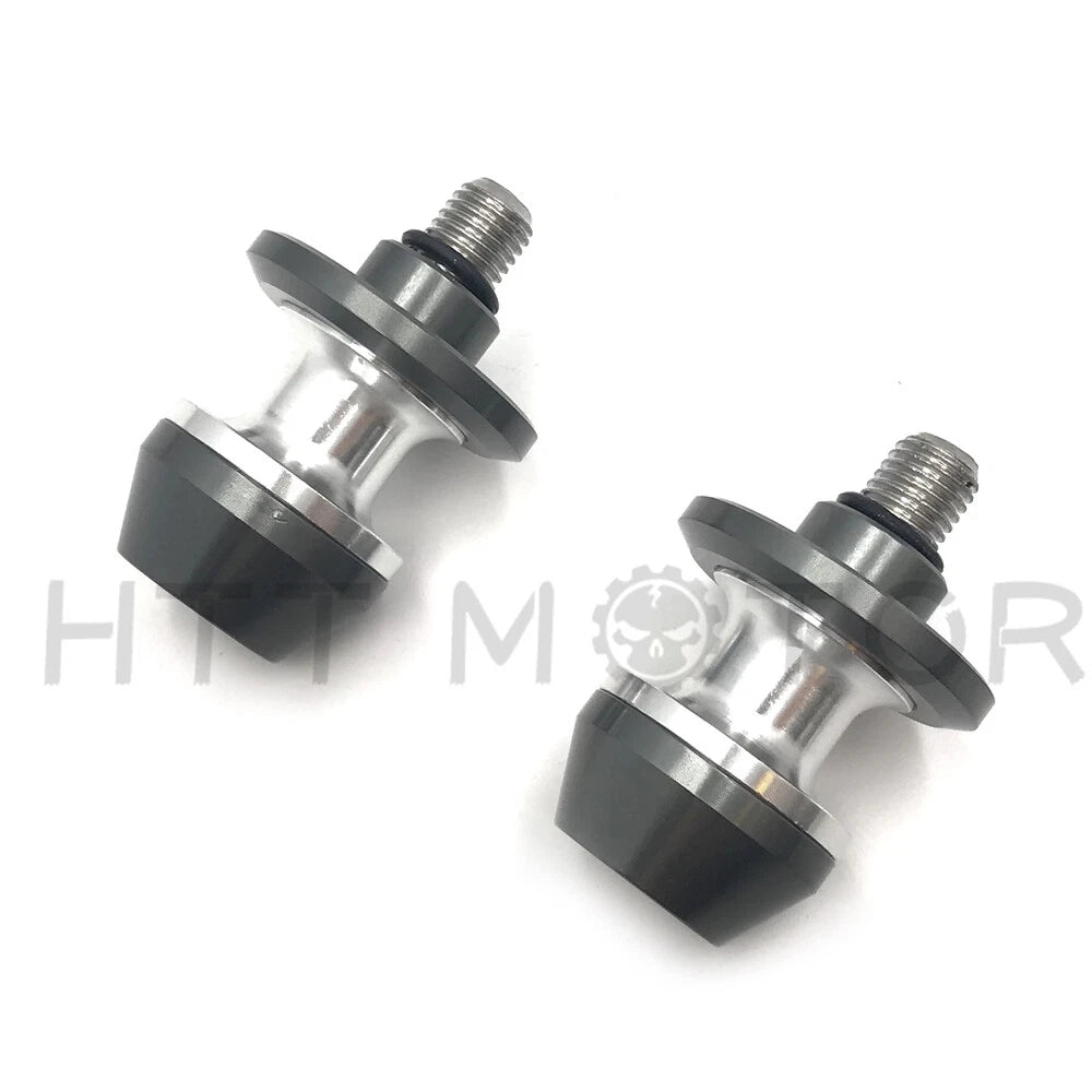 2X CNC Swingarm Spools Sliders 6MM for Universal Motorcycle