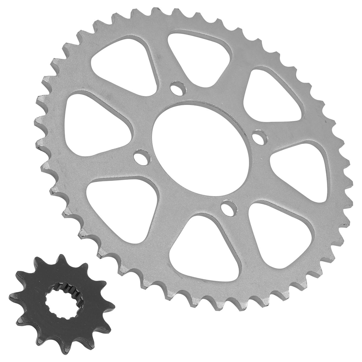 Front and Rear Sprockets Replacement for Kawasaki KSF250A Mojave (1987–2004)