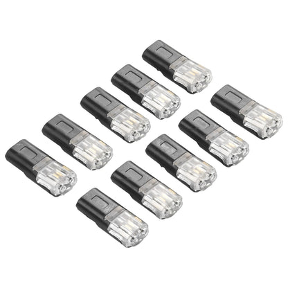 10X Black Waterproof Cable Wire Connector for Electrical Car