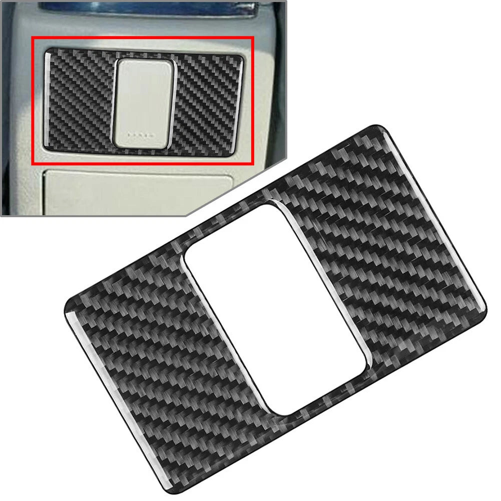 Rear Power Outlet Panel Cover Trim For Volkswagen Passat B5 2001-2005 Black