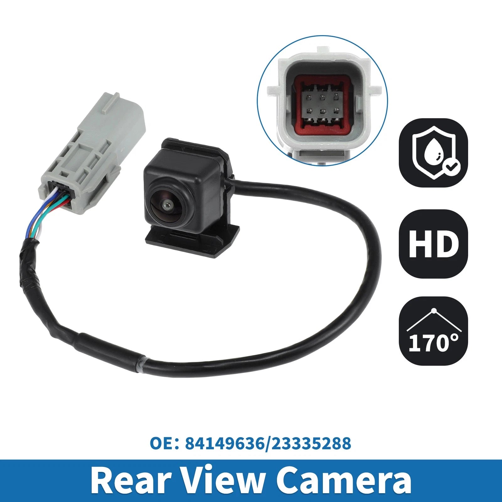 Rear View Camera Replacement for Chevrolet Suburban Tahoe for GMC Yukon (2017–2020)