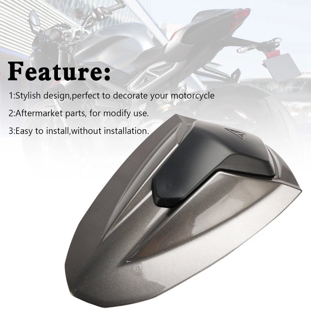 Rear Tail Seat Fairing Cowl Cover for Street Triple RS 765 (2020–2024) Gray