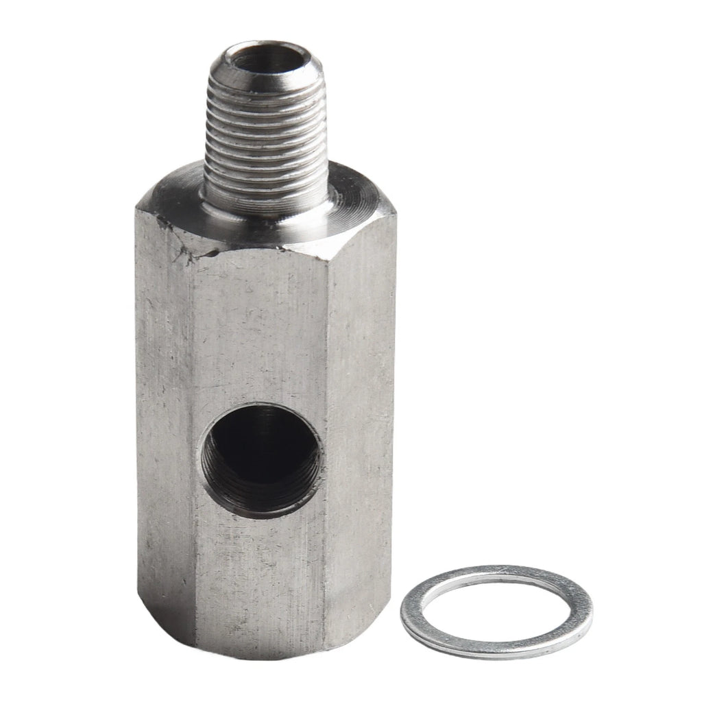 Oil Pressure Sensor Tee Adapter for Turbo Applications (1/8 NPT)