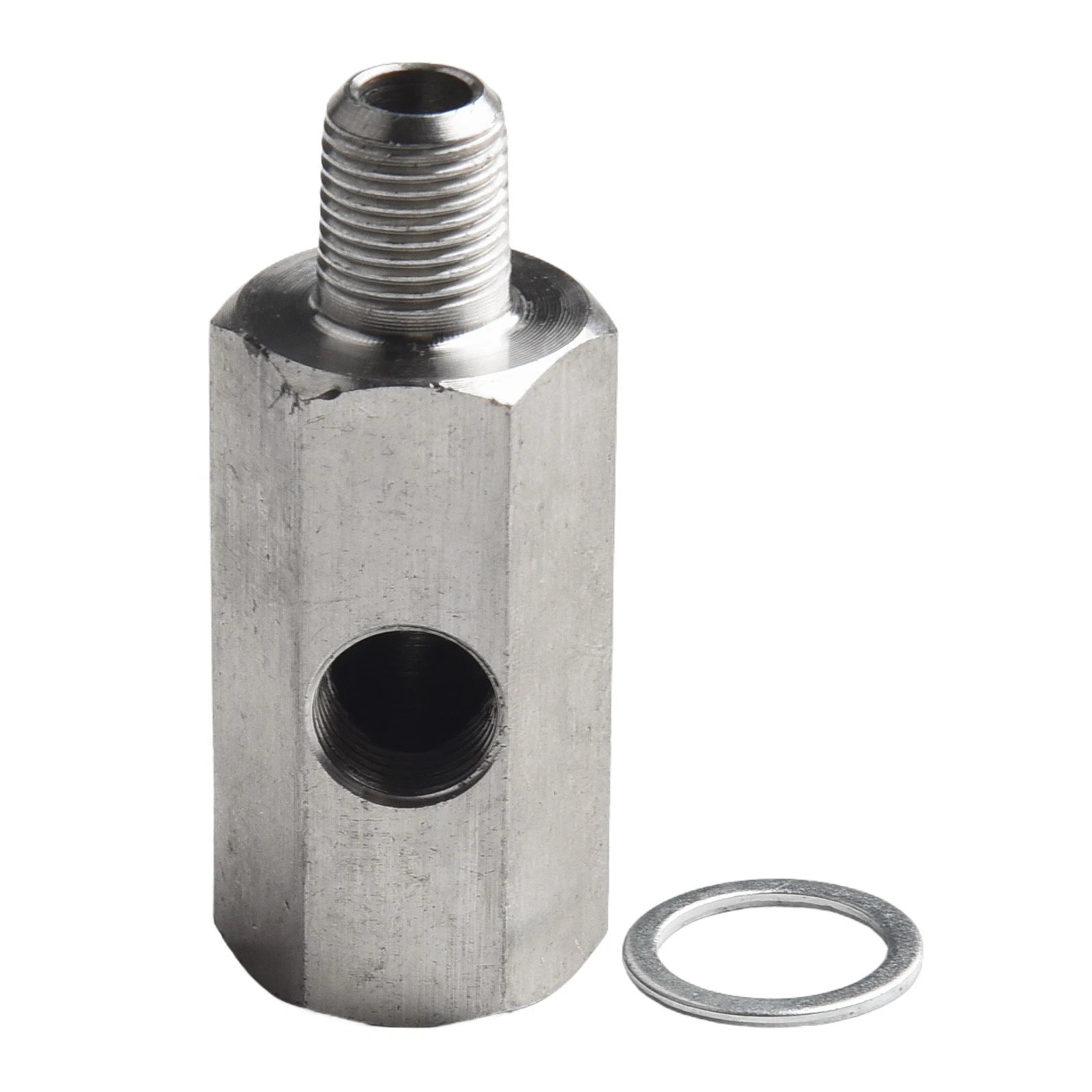 Oil Pressure Sensor Tee Adapter for Turbo Applications (1/8 NPT)