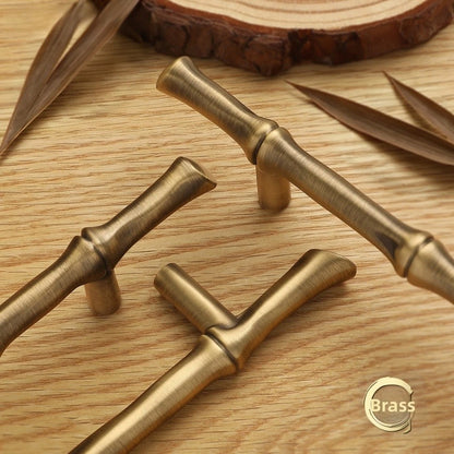 Solid Brass Pull Knob for French Bronze Cabinets