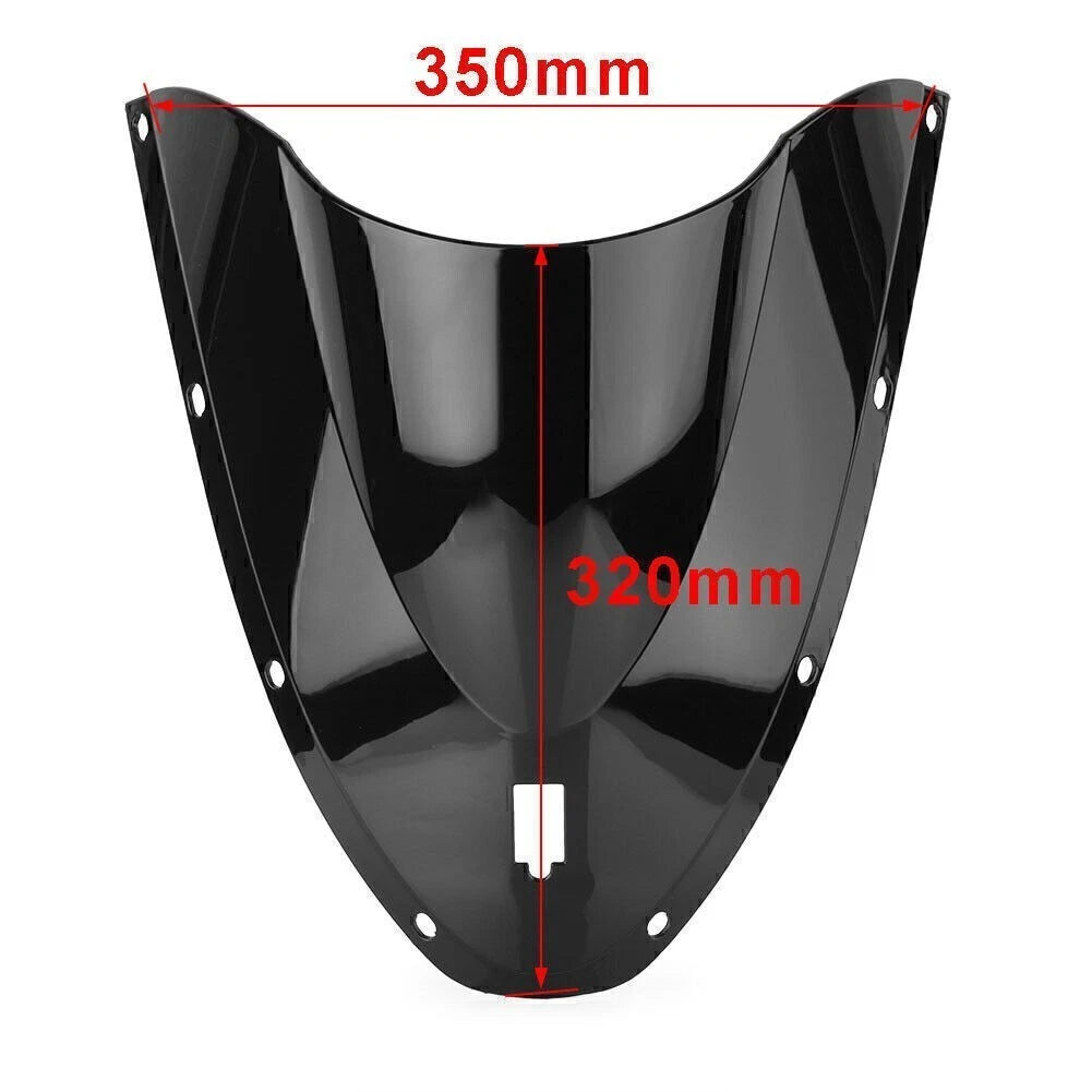 Front Windshield for Ducati 999 749 (2005–2006) ABS Plastic Black