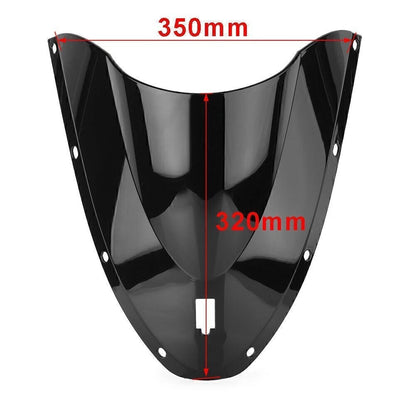 Front Windshield for Ducati 999 749 (2005–2006) ABS Plastic Black