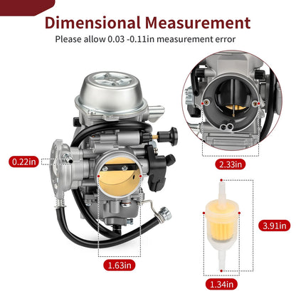 Carburetor for Yamaha YFZ450 (2012–2013) Performance Part # 1PD-14901-00-00