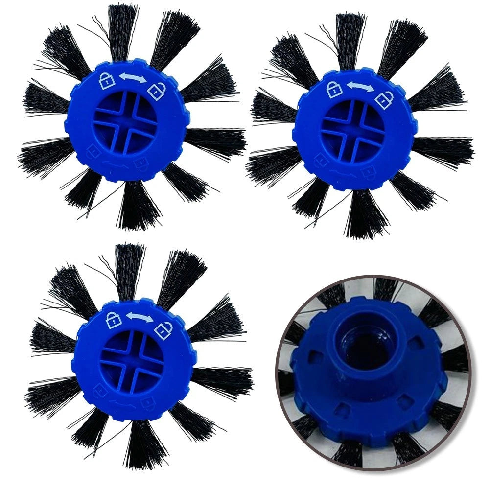 3X Side Brush Set for BOBOT Intense 232 Robot Vacuum Cleaner
