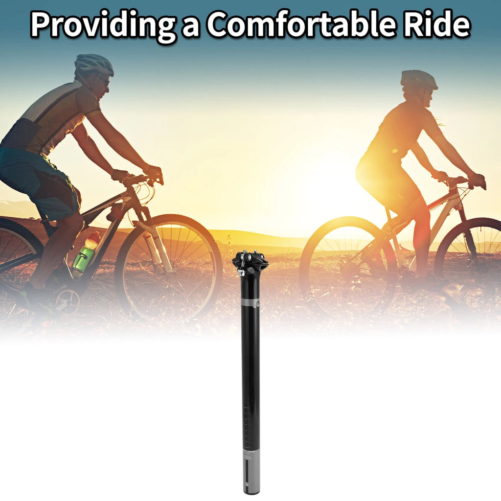 Bike Seat Posts 30.8x400mm Replacement Shock Absorbing for Bike Seatposts