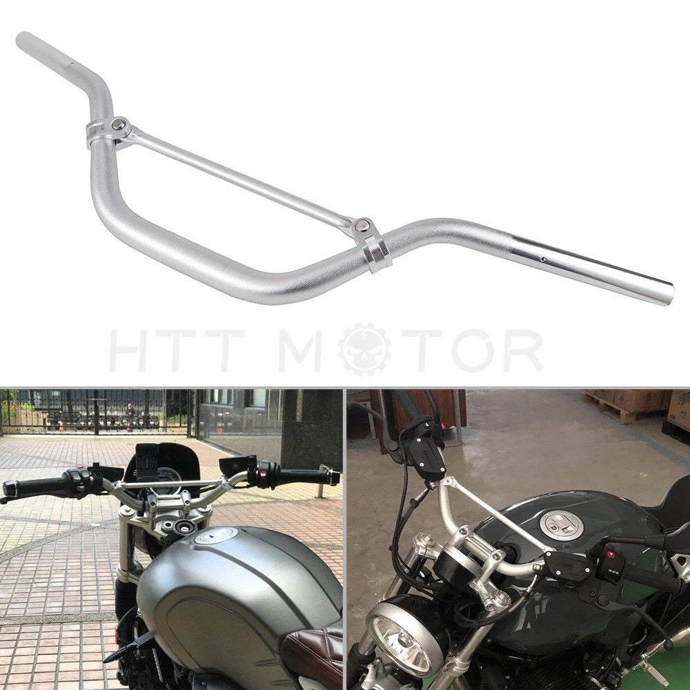 Custom 1-1/8" Handlebar Mounts for BMW RnineT Pure Scrambler (2014–2023)