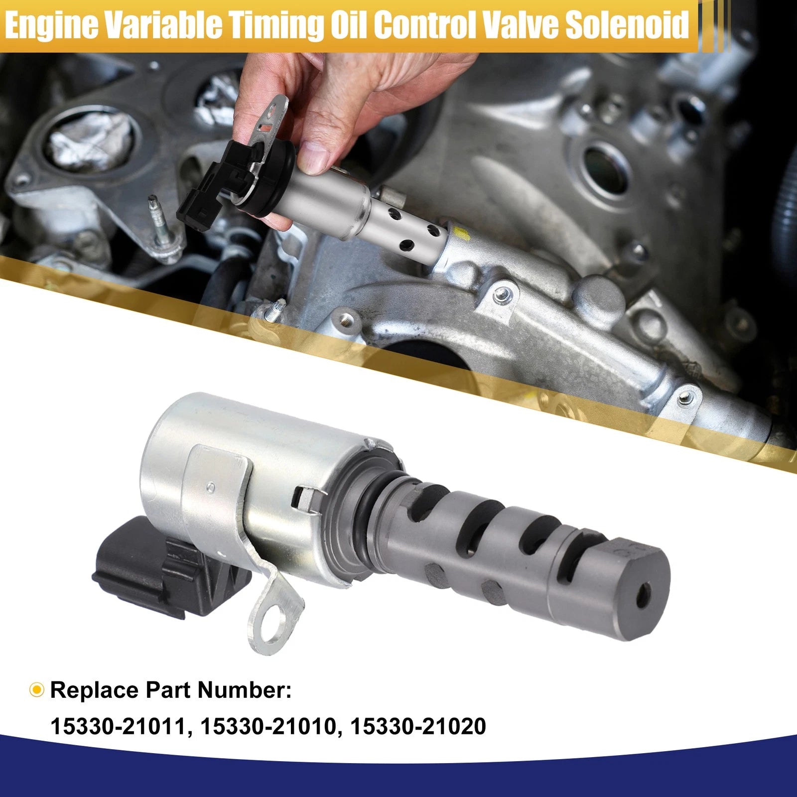 Variable Valve Timing VVT Solenoid Replacement for Toyota Yaris (2006–2011)