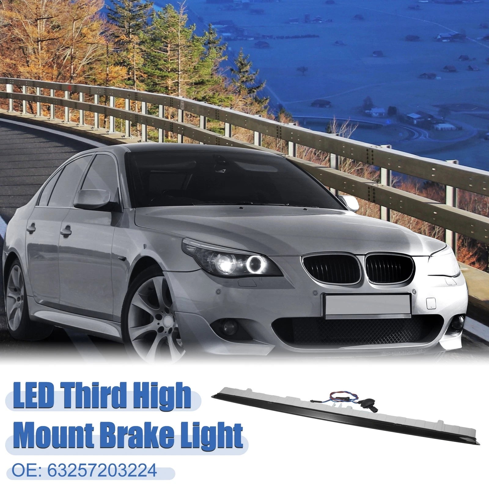Third Brake Light High Mount Replacement for BMW 5 Series Touring (2009–2017)