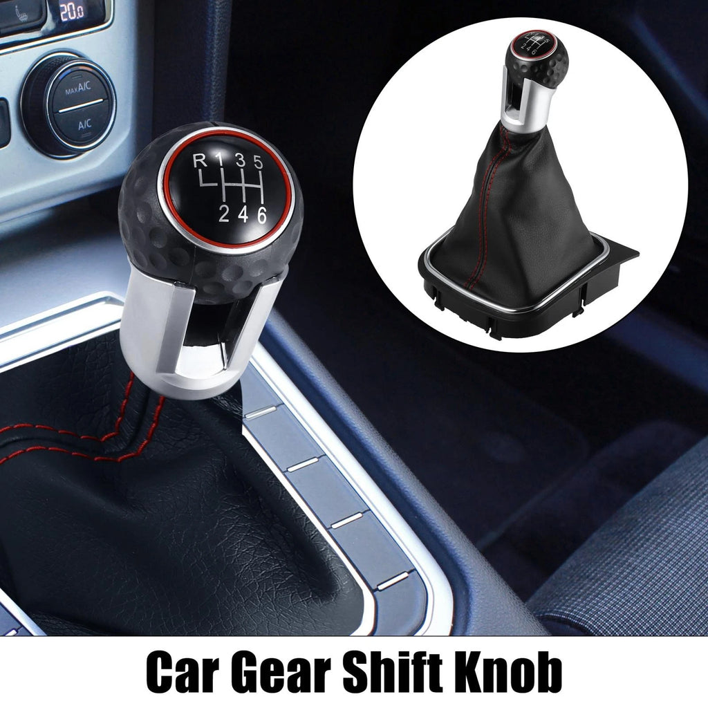 6 Speed Manual Gear Shift Knob Black Replacement for Volkswagen R32 (2004–2008)
