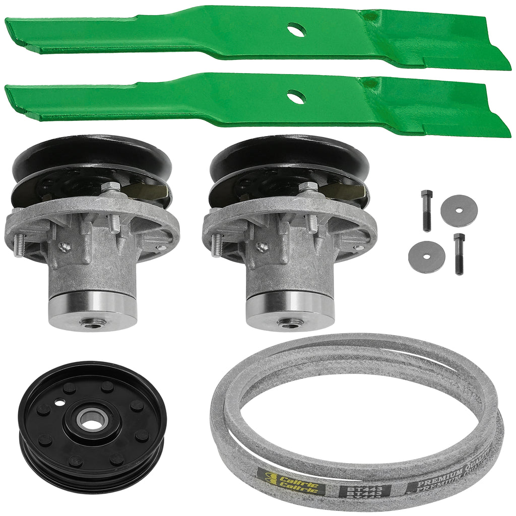 Deck Spindle Pulley Blade Replacement for John Deere 200 300 38-inch (—)