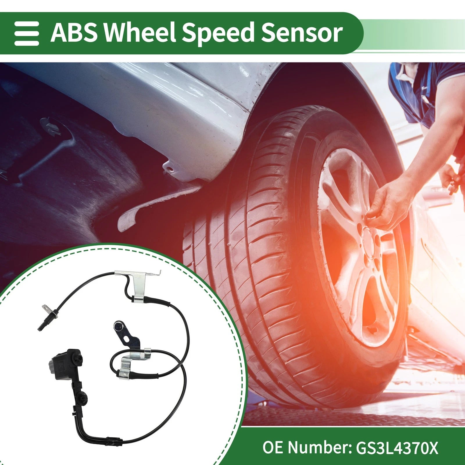 ABS Wheel Speed Sensor Replacement for Mazda 6 (2009–2013)