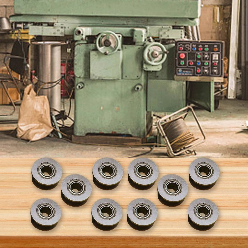 10PCS Groove Bearings for Stable Motion (V624ZZ)