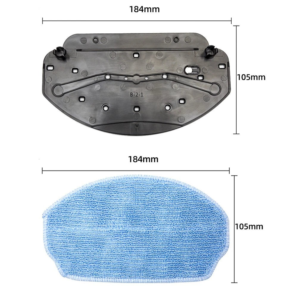 Mop Bracket and PADS Kit for BR150 BR151 Robot Vacuum Cleaner