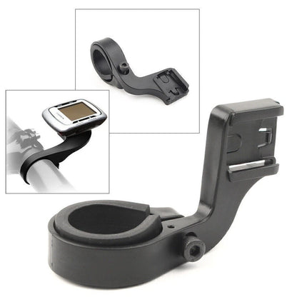 Bike Handlebar Computer Mount Holder for CATEYE (Alloy, Black)