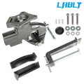 Universal Bench Vise 3.3 Inch with Swivel Base for Home Use