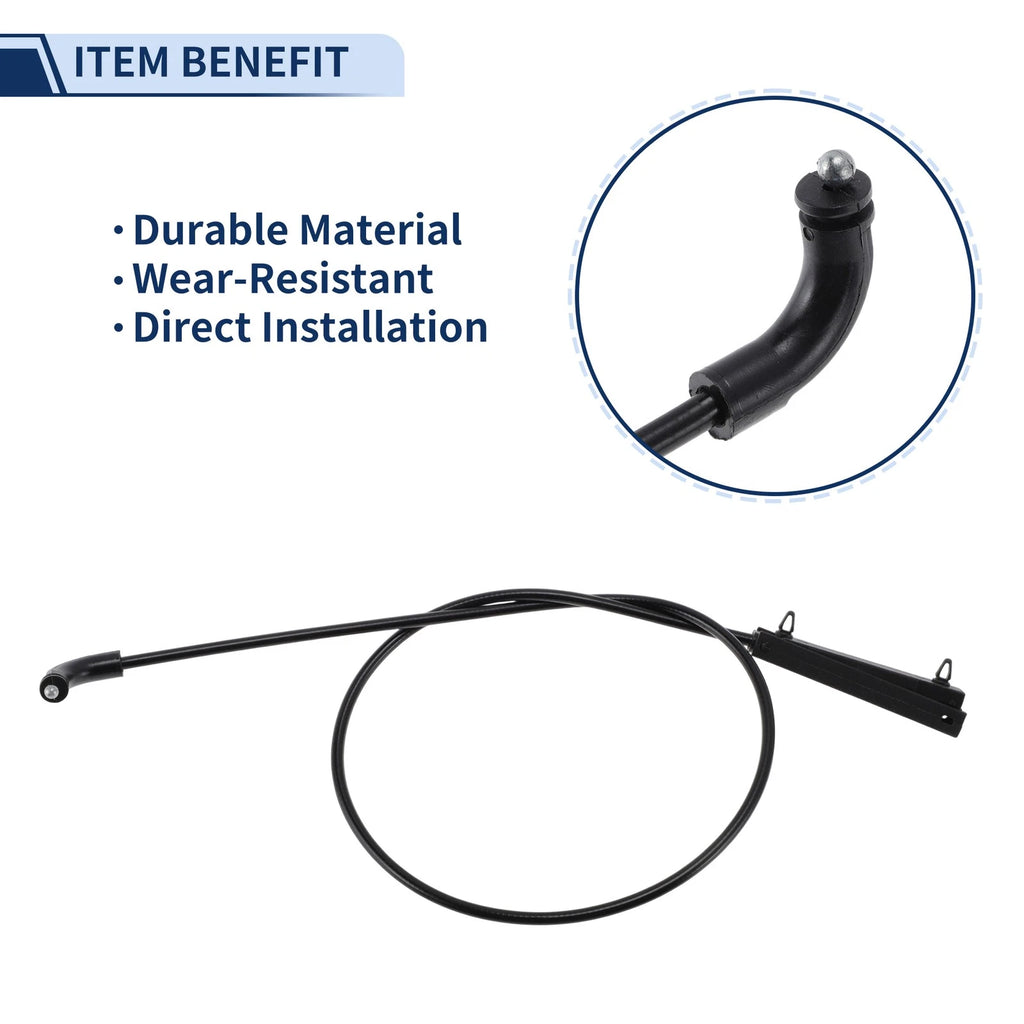 Hood Latch Release Cable Replacement for BMW 1 Series E82 E87 (2002–2007)