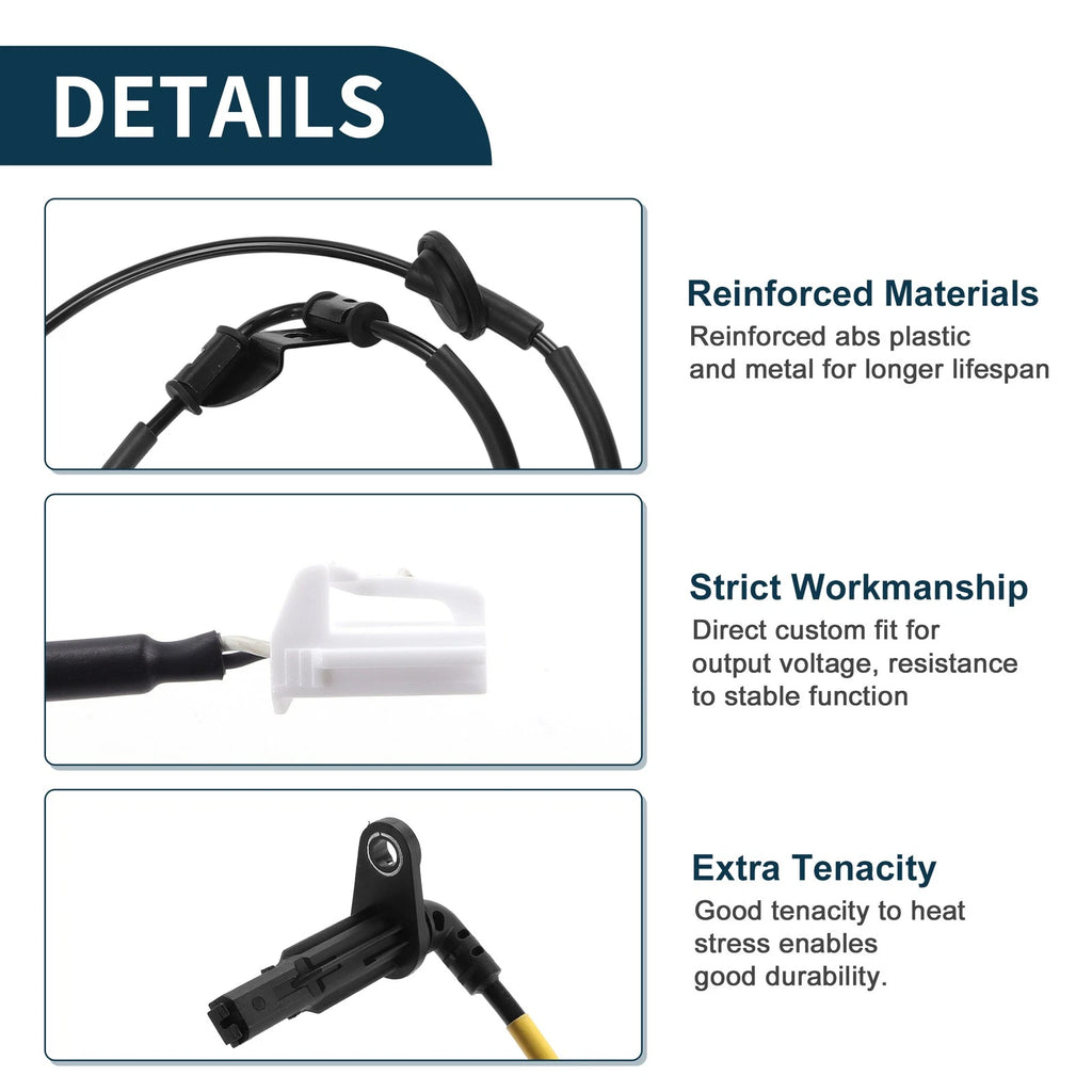 ABS Wheel Speed Sensor Front for Hyundai Tucson (2005–2009)