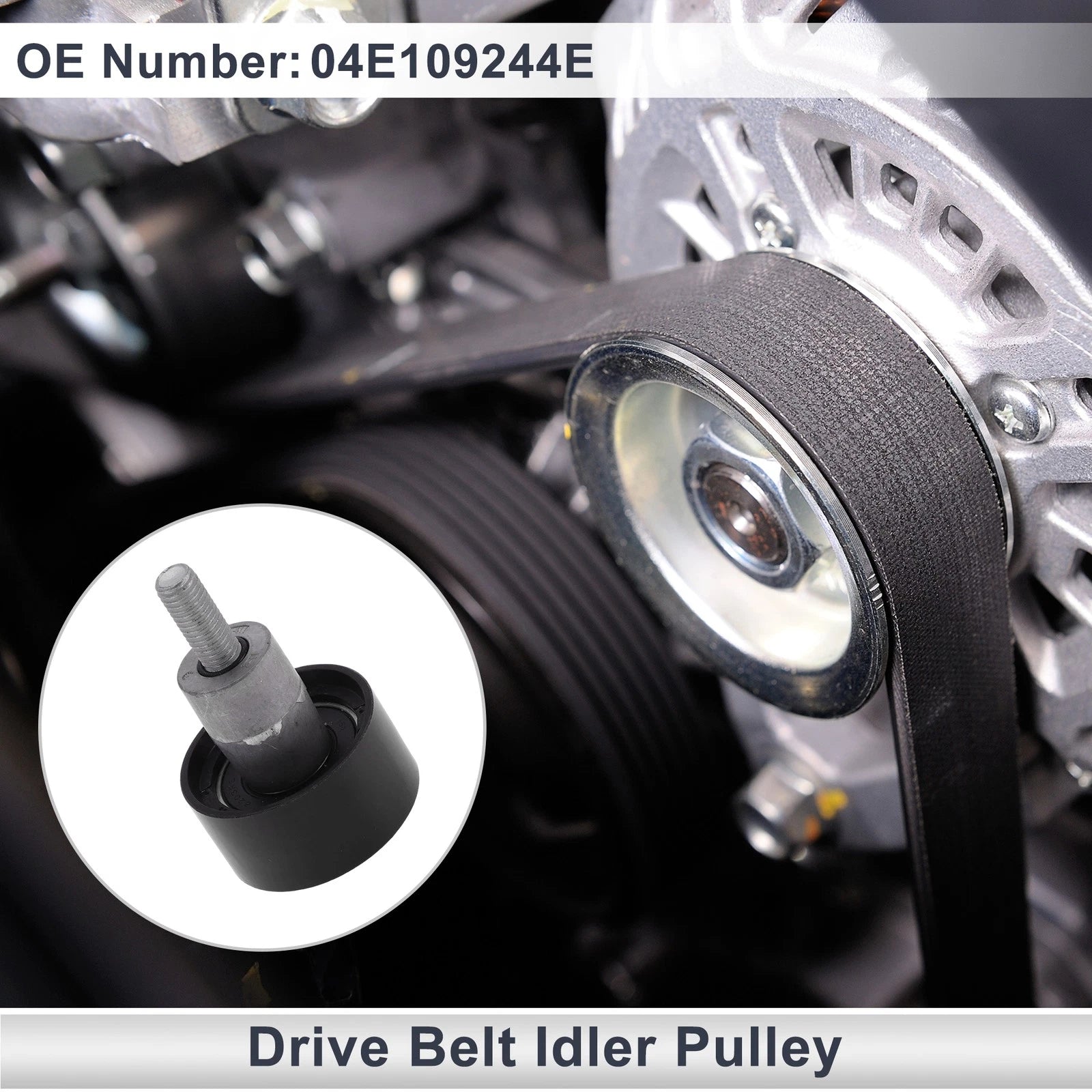 Drive Belt Idler Pulley Replacement for Audi A1 1.0 TFSI (2016–2018)