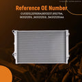 Aluminum Engine Radiator for Audi A3 Quattro (2009–2015) 8013237 2-Row