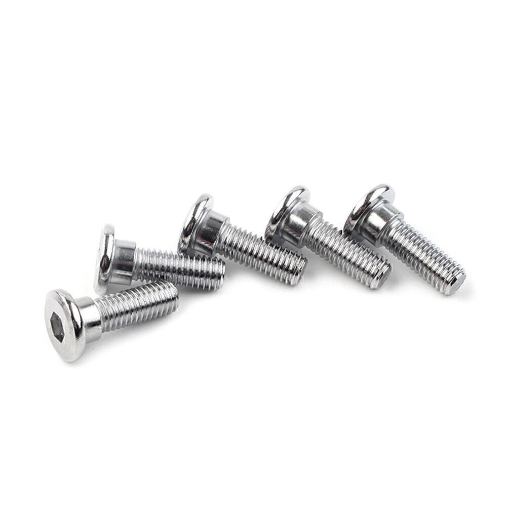 5x M8x25mm Steel Hex Socket Brake Rotor Screws Fasteners