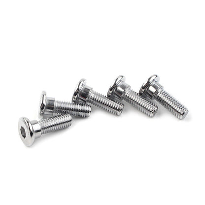 5x M8x25mm Steel Hex Socket Brake Rotor Screws Fasteners