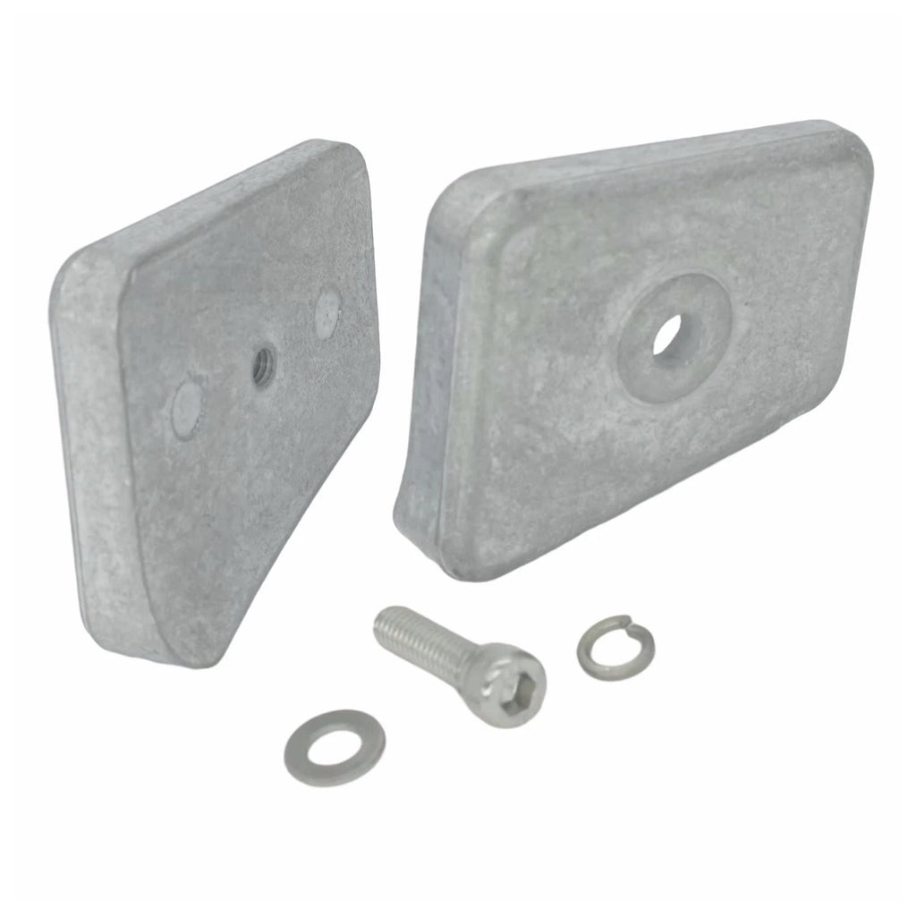 Anode Zinc Double Plate for Johnson Evinrude 20-30hp (1991–2005) Replaces 434029