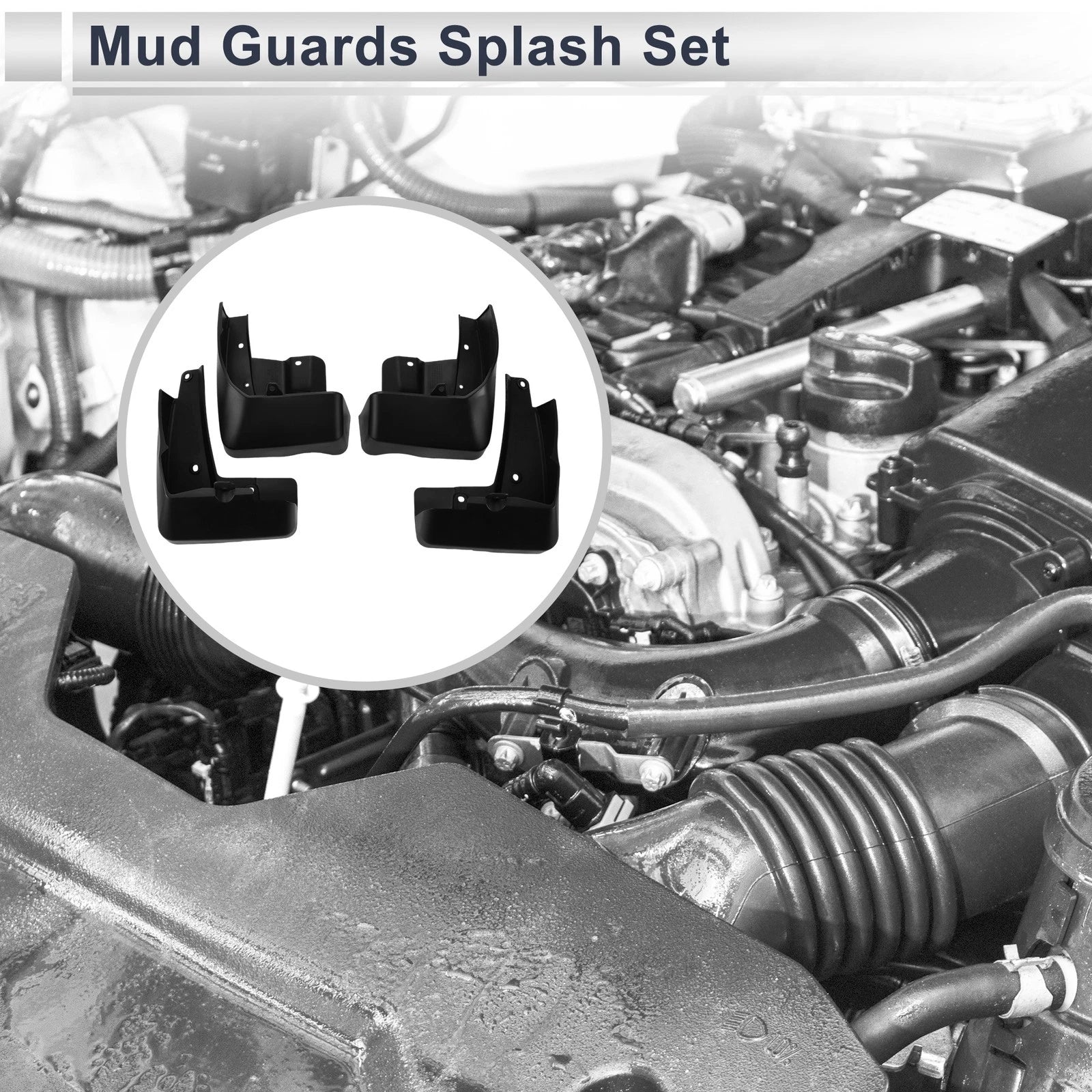 Mud Flaps Splash Guards 1 Set Mud Guards for Subaru Outback (2021–2022)