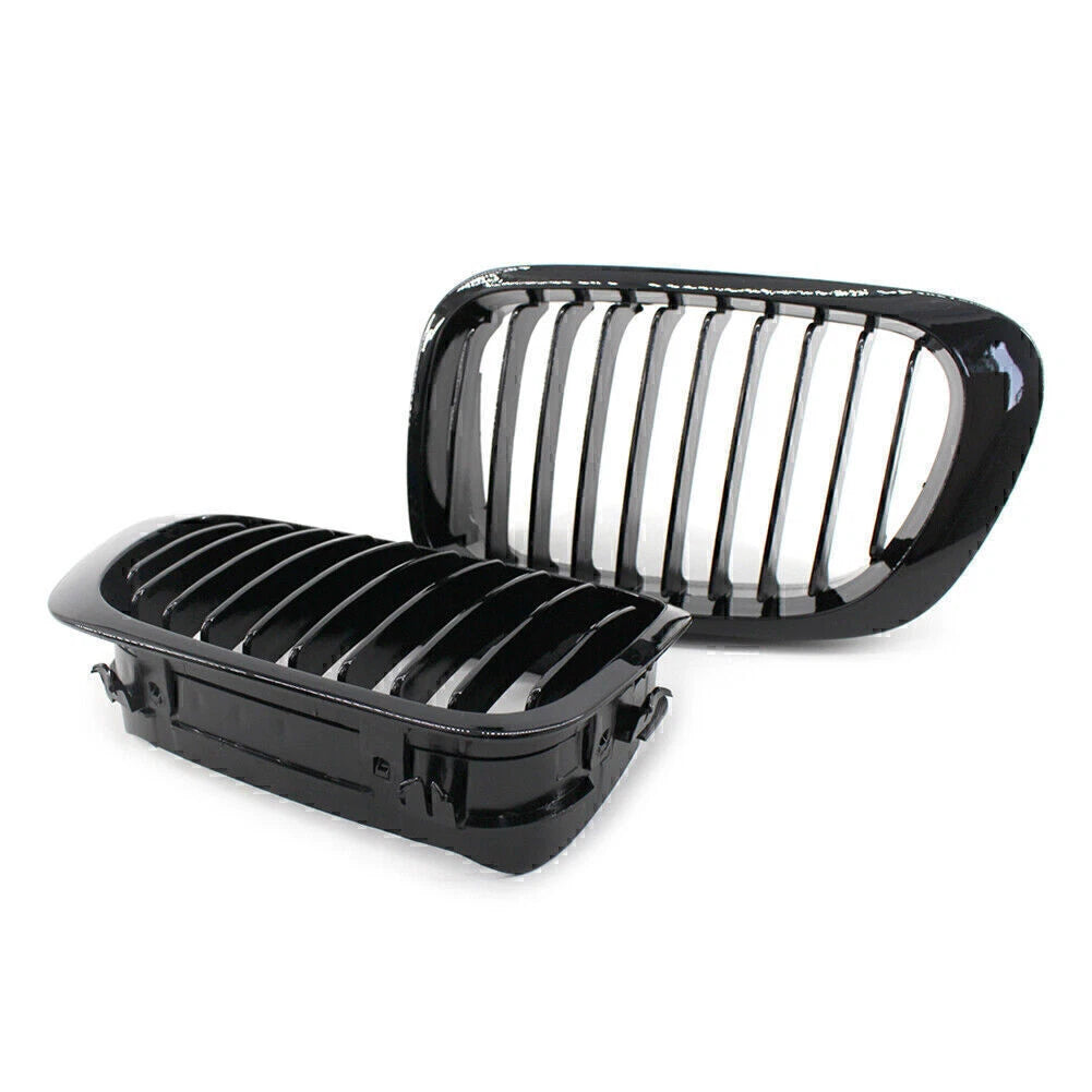 2X Front Kidney Bumper Grille for BMW 3-Series E46 Cabrio (2000–2003)